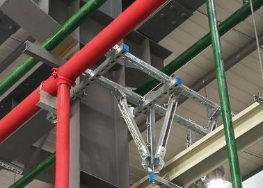 大石桥该抗震支架的整体式支吊架结构协调性好